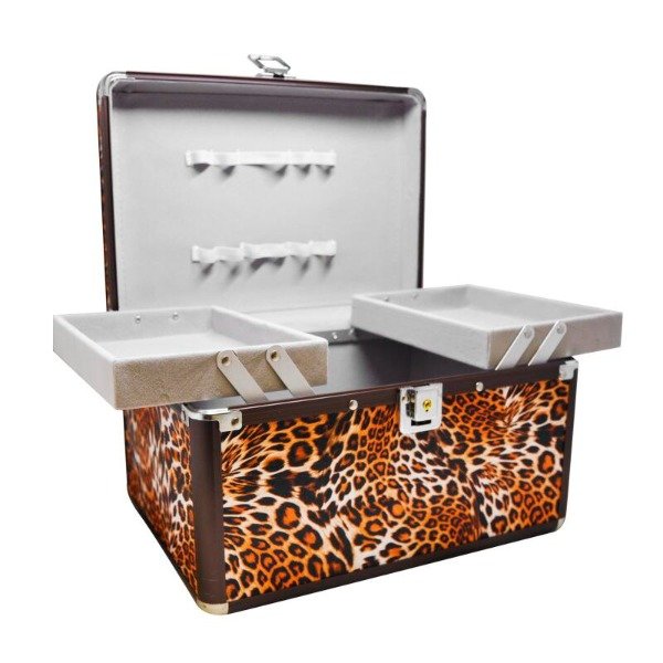 Producto - MALETIN ALUMINIO 2 BANDEJAS ANIMAL PRINT - 2