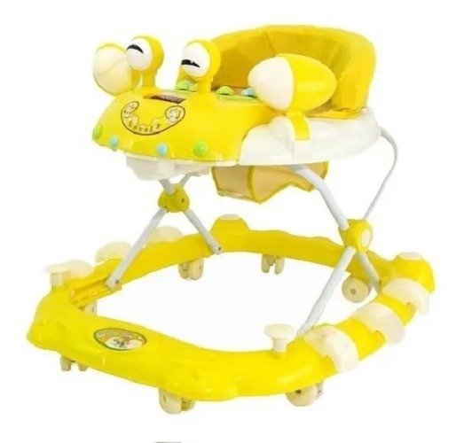 Producto - Andador 8 ruedas, con stopper, tapizado acolchado, bandeja didactica. Musical