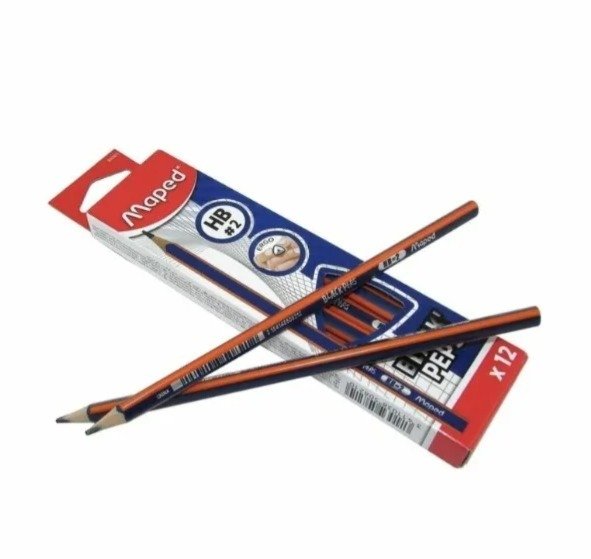 Producto - LAPIZ GRAFITO HB MAPED X12