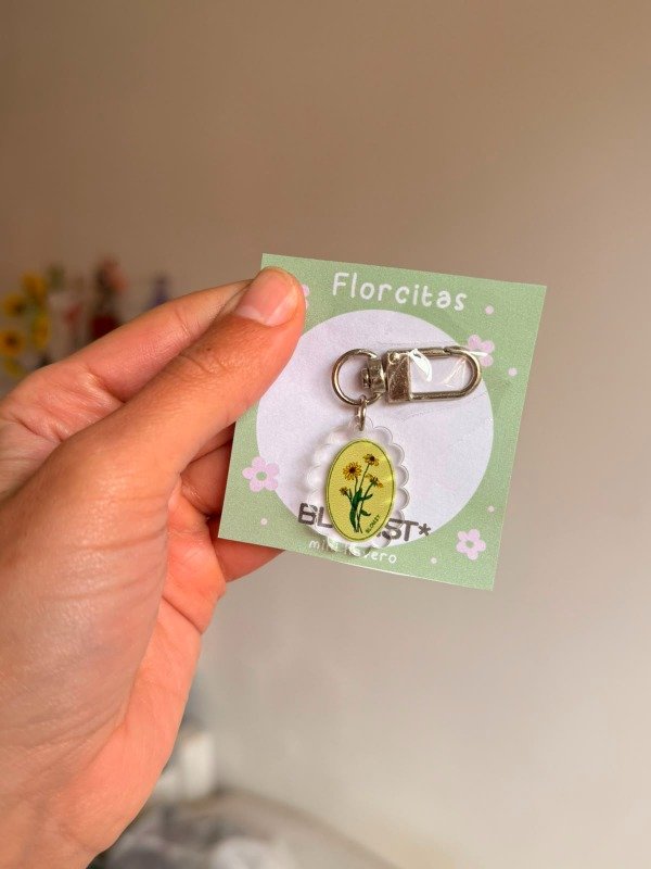 Producto - Mini llavero Florecitas