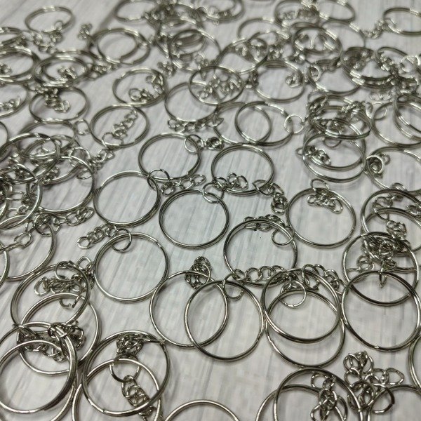 Producto - Argolla sin fin con cadena para llavero