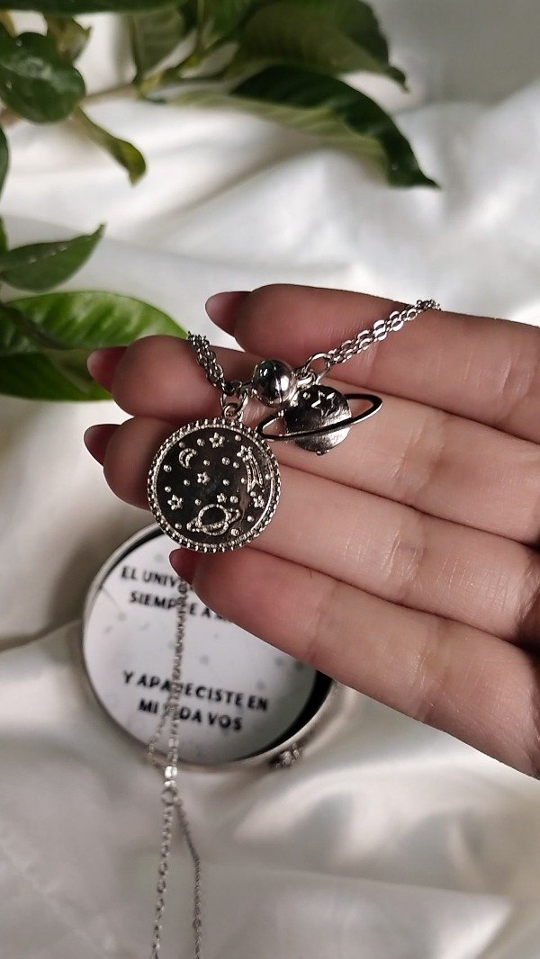 Producto - Collar galaxia imán