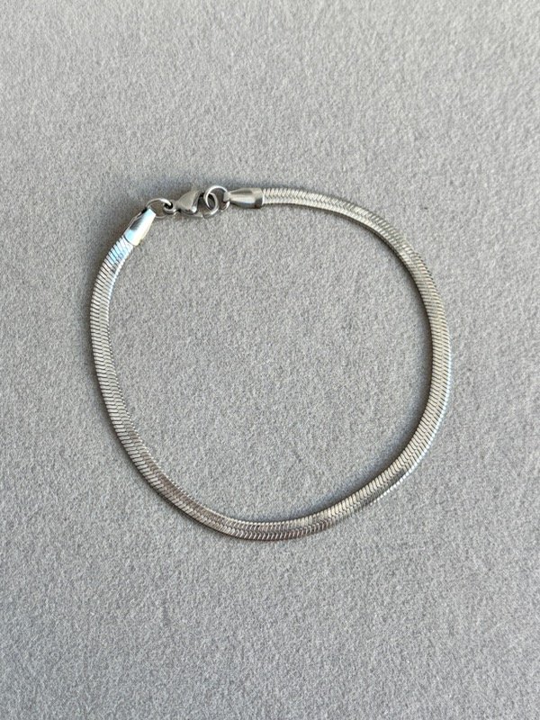 Producto - Pulsera Plana de Acero Quirúrgico