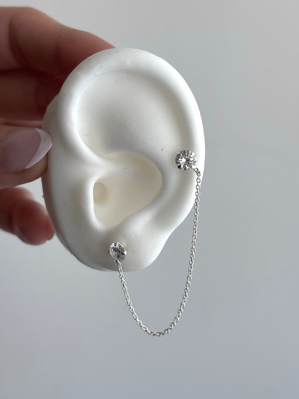 Producto - Aro pasante cubic cadena (unidad)