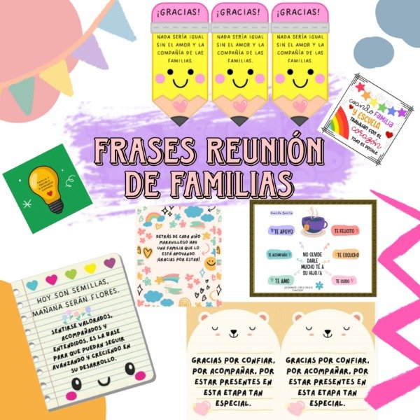 Producto - Frases (reunión de familias)