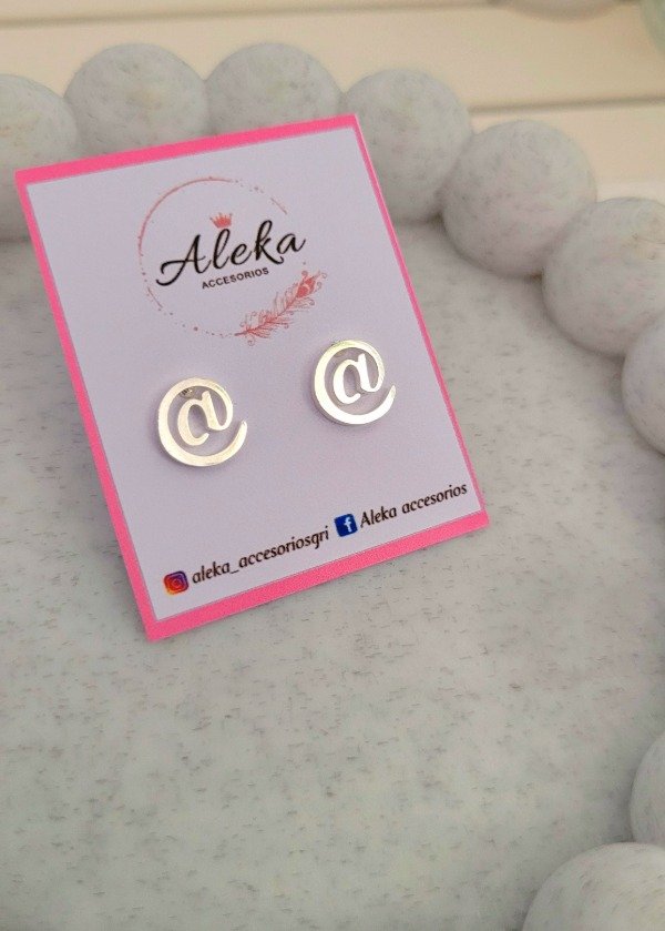 Producto - Aro arroba de acero blanco - 1