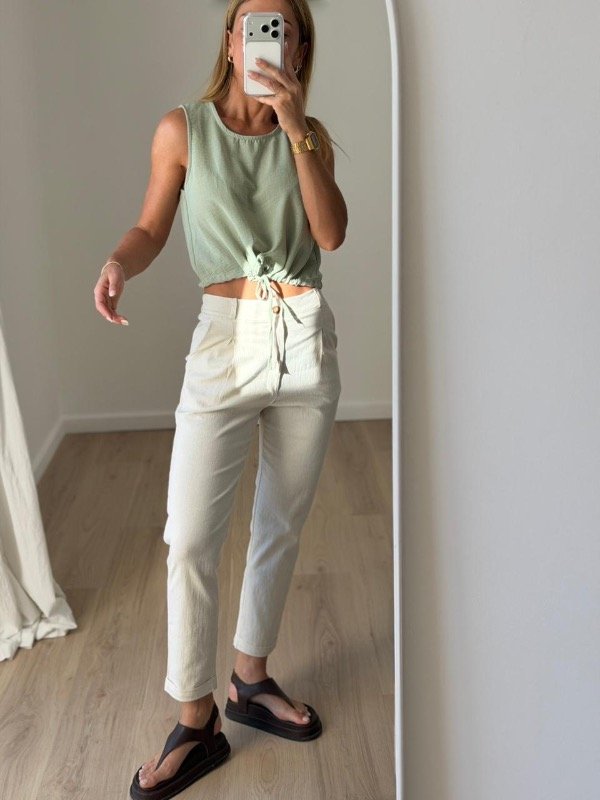 Producto - PANTALON LINO ELASTICO