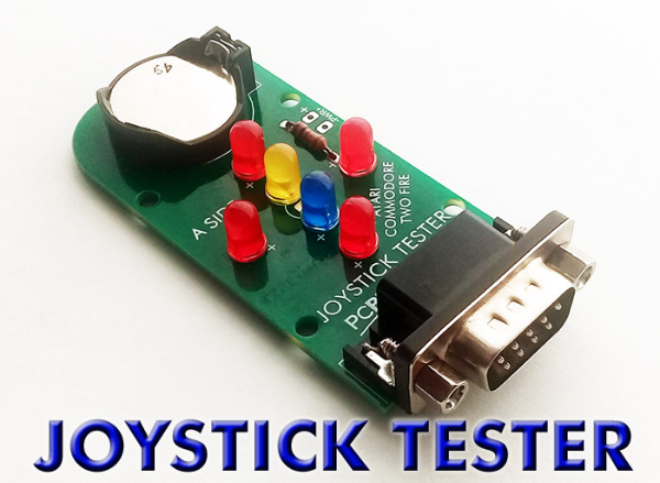 Producto - Joystick Tester para Joysticks norma Atari / Commodore DB9
