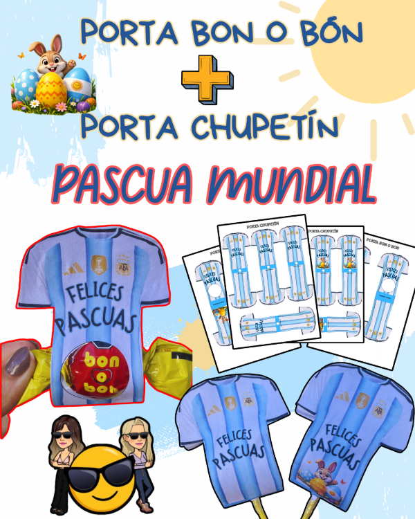 Producto - PASCUA MUNDIALISTA: PASCUAS CON PASIÓN ARGENTINA