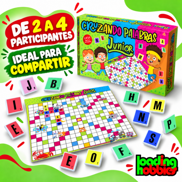 Producto - Cruzando Palabras Junior Juego de Mesa - 1