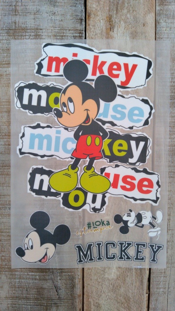 Producto - Termotransferibles 20x29cm Mickey