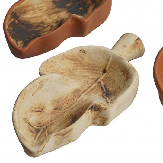 Producto - Porta Sahumerio y sahumador Hoja Blanca + REGALO ( 1 bombita y 1 carbon)