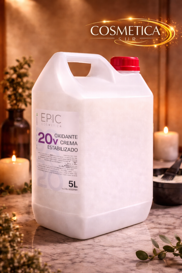 Producto - oxidante cremoso de 20 volúmenes x 5 litros epic