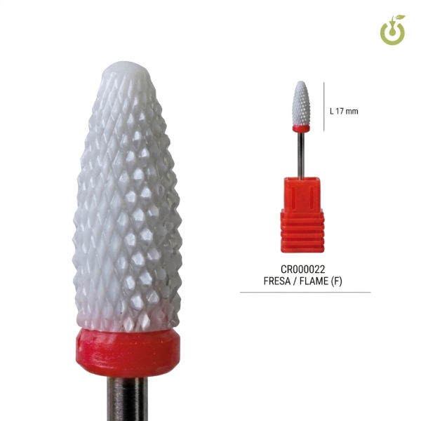 Producto - Fresa cerámica Cherimoya cinta roja