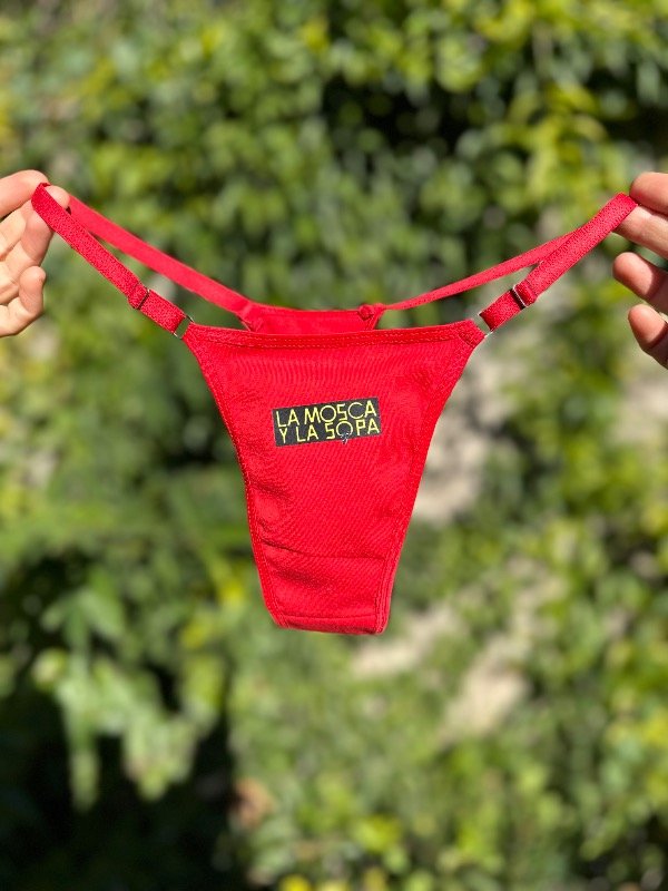Producto - Pack x 3 tangas regulables de algodón.