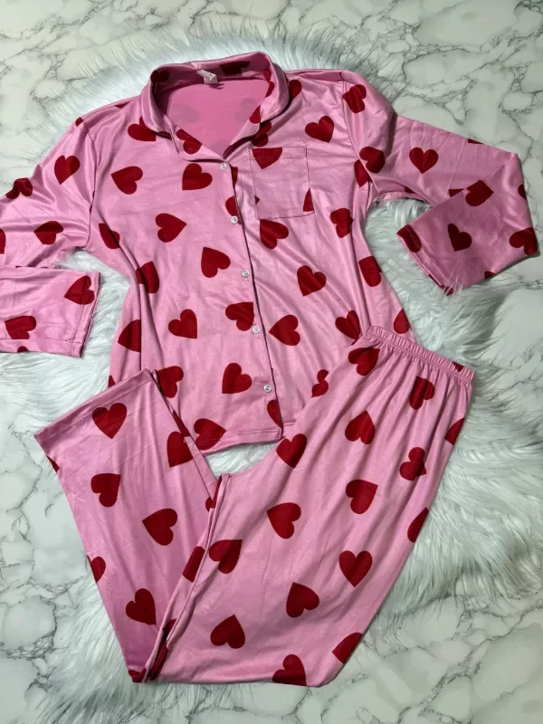 Producto - Camisero Corazones adultos manga larga - 0