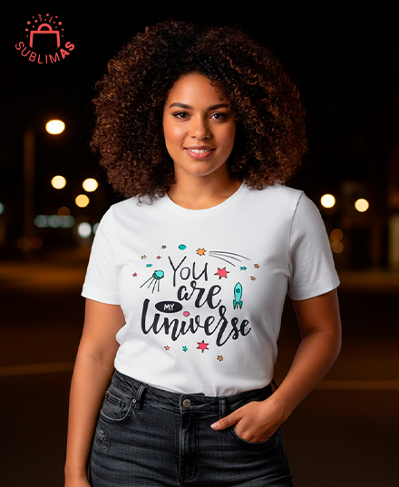 Producto - Remera modal premium My universe
