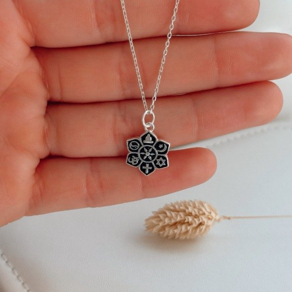 Producto - Conjunto Choker Coexistencia Plata 925