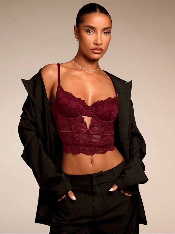Producto - CORSET CALU BORDO