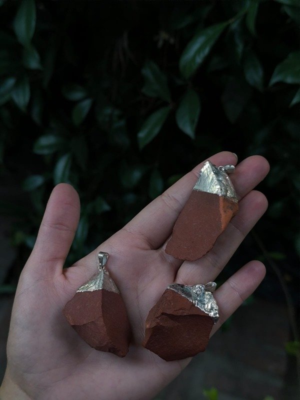 Producto - Dije Jaspe Rojo