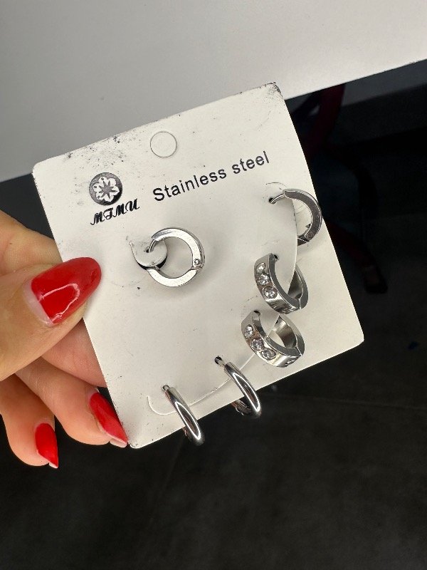 Producto - Set de argollitas x 6