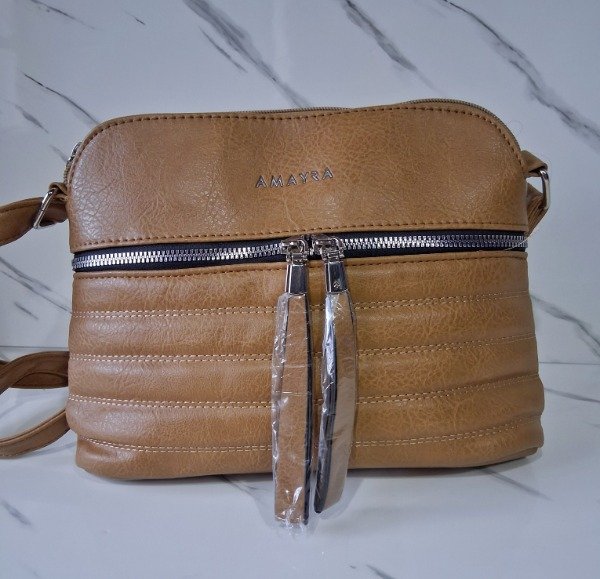 Producto - BANDOLERA COLOR BEIGE AMAYRA