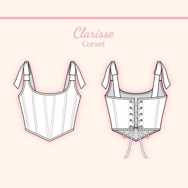 Producto - MOLDE Corset Clarisse