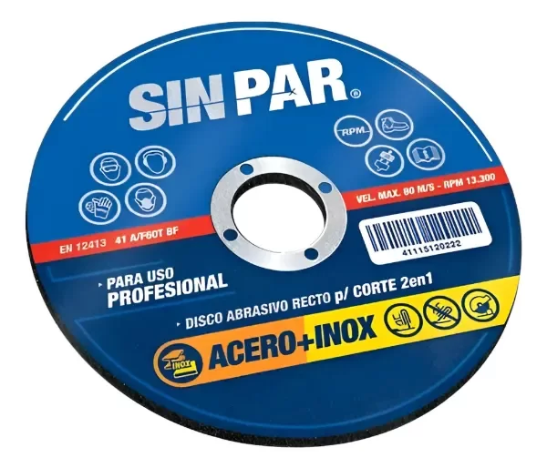 Producto - Disco De Corte 4 1/2 115 X 1.2 SIN PAR