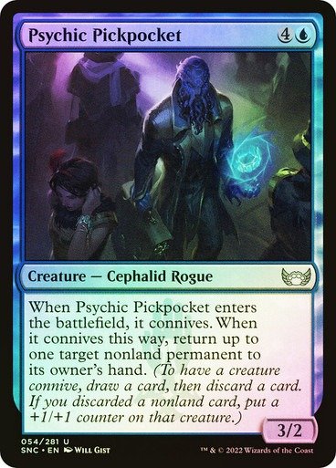 Producto - Psychic Pickpocket Foil  Streets of New Capenna