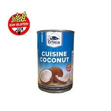 Producto - LECHE DE COCO KERALA (COCONUT CUISINE) LATA X 400 G SIN TACC