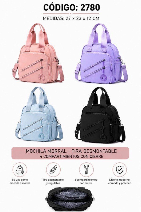 Producto - MOCHILA MORRAL 2780 - 0