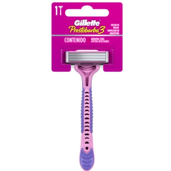 Producto - GILLETTE PRESTO 3 FILOS MUJER X 8UNI