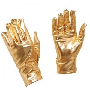 Producto - Guantes cortos dorados