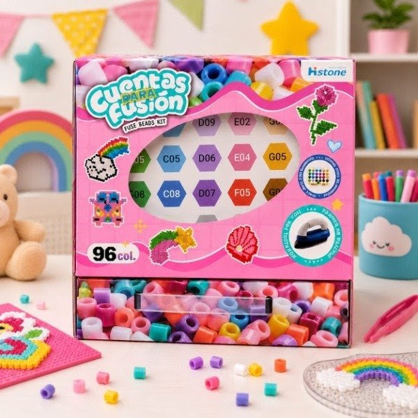 Producto - Kit para Armar Figuras con PIXEL ART 24 Colores - 0