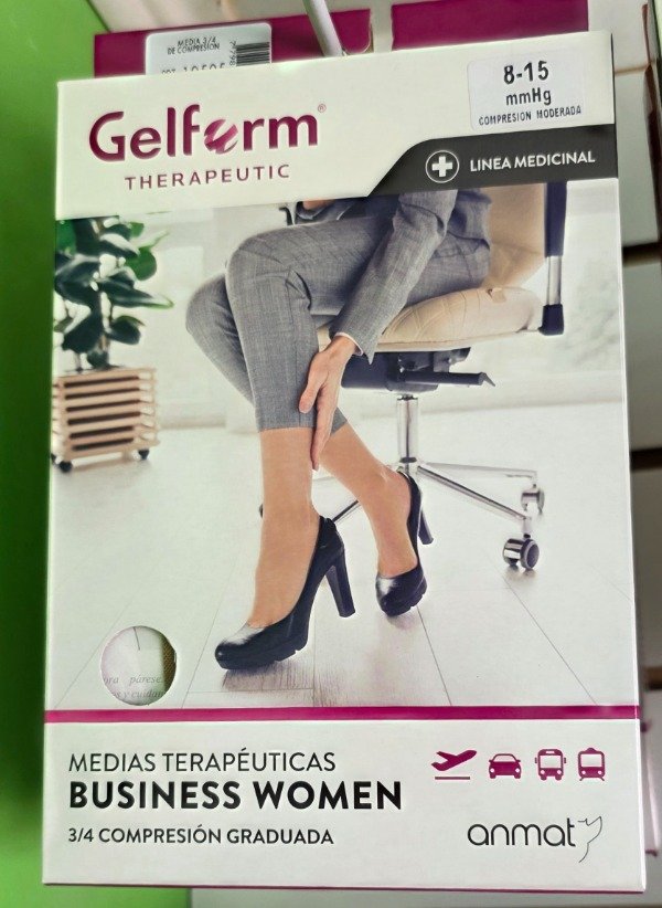 Producto - MEDIAS TERAPEUTICAS 3/4 DE COMPRESION 8-15mmHg
