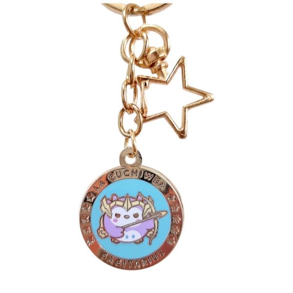 Producto - Llavero Acrilico Cuchisigno Signo Zodiacal Sagitario Otorii