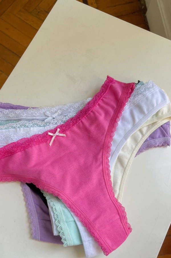 Producto - Pack less con puntilla x3 (diferentes combinaciones)