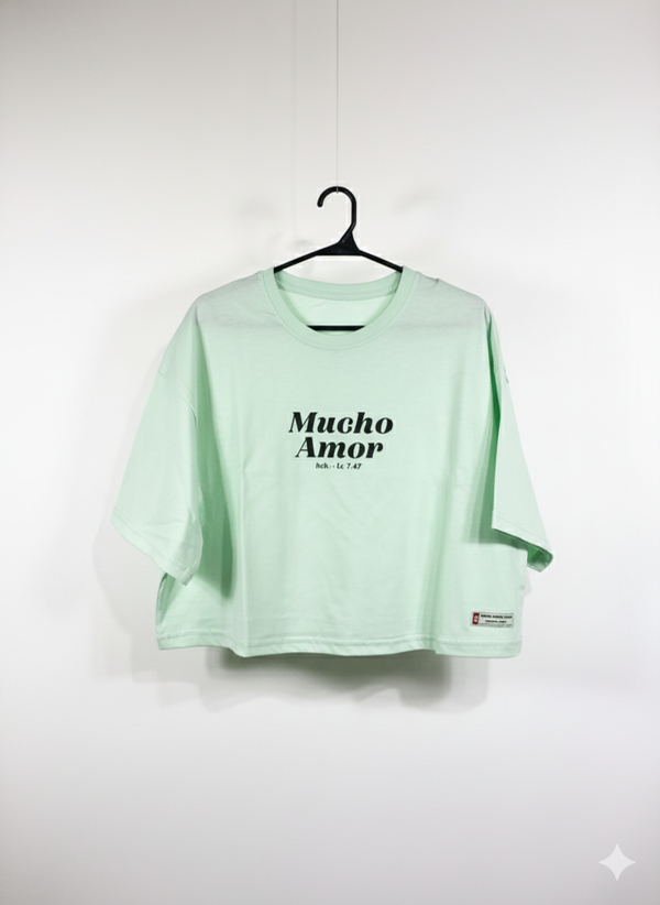 Producto - Crop top oversize - Mucho Amor