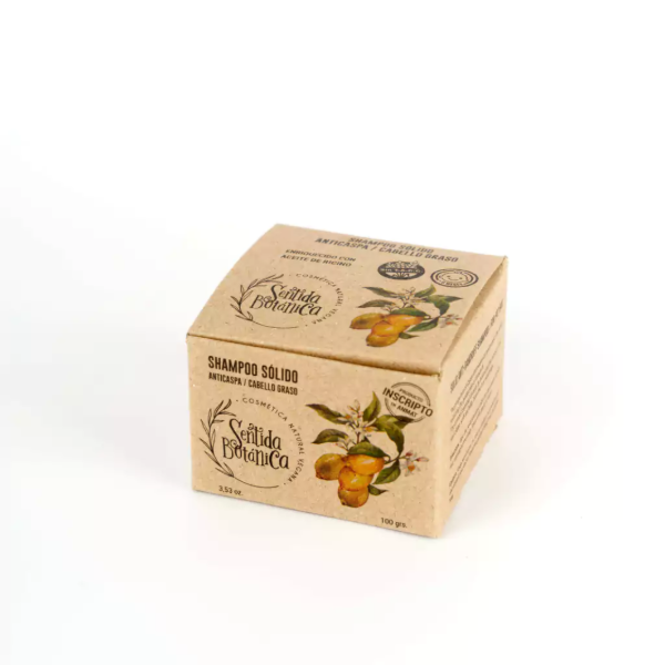 Producto - Shampoo sólido cabello Graso/Anticaspa - Sentida Botánica