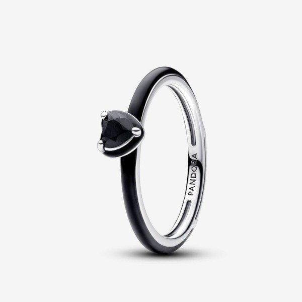 Producto - Anillo Pandora Chakra Negro Plata 925