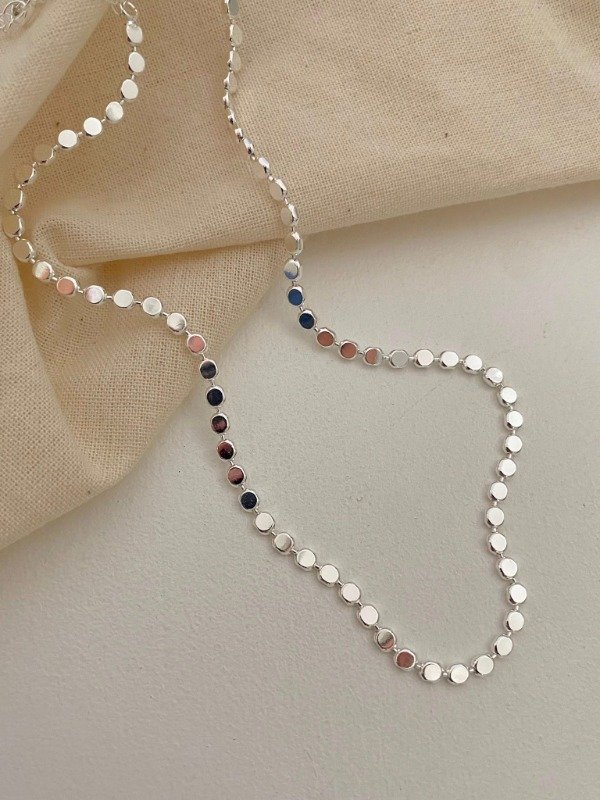 Producto - Gargantilla Delhi Plateada