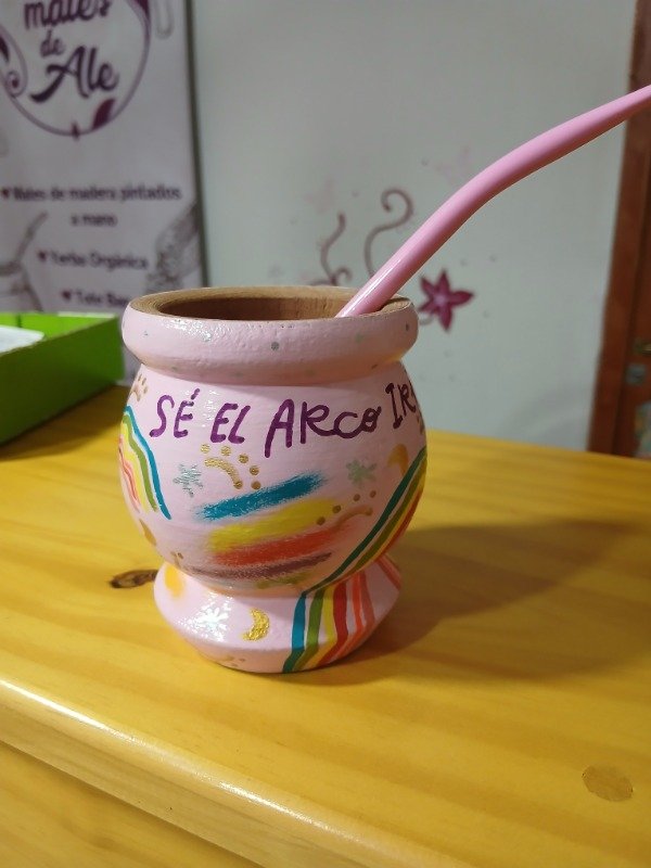 Producto - Mate "ARCO IRIS"