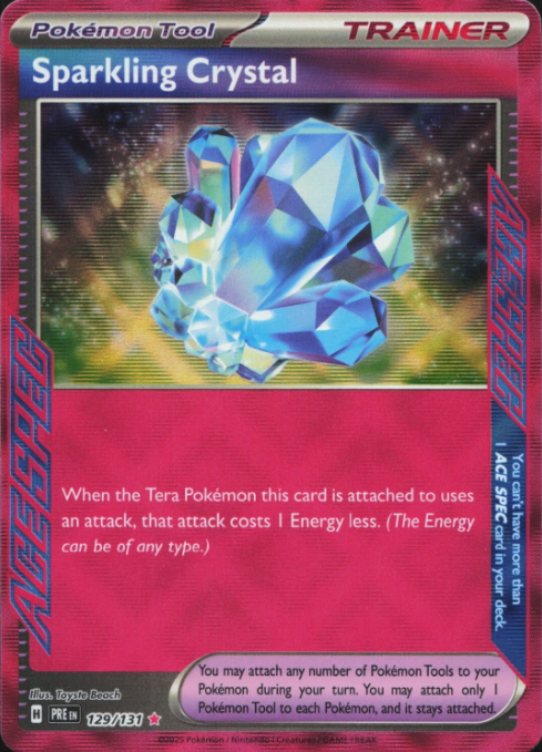 Producto - Sparkling Crystal - 129/131 - Prismatic Evolutions - Holo