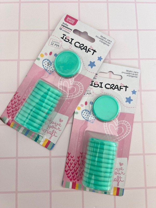 Producto - Discos para cuadernos 32 mm Aqua - 2
