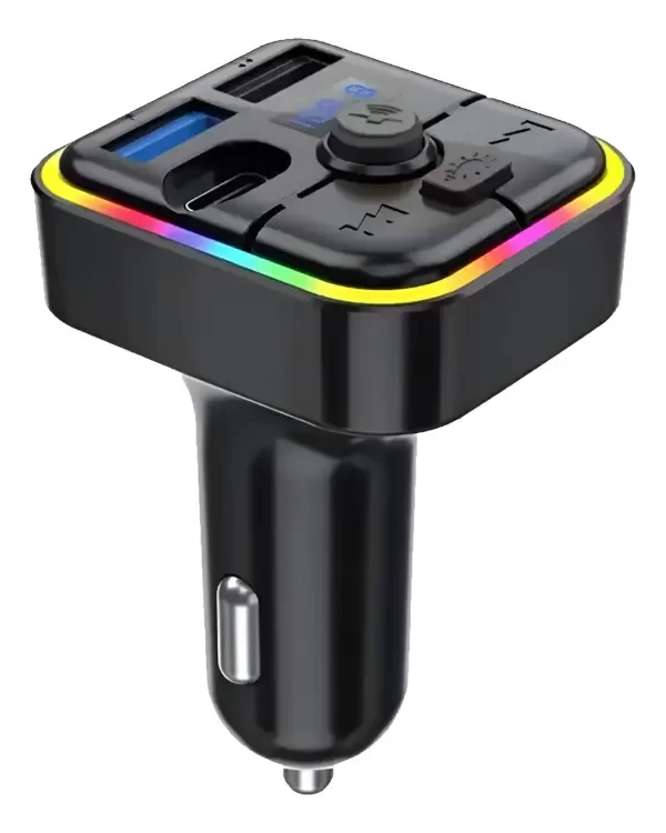 Producto - ADAPTADOR AUTO TRANSMISOR RADIO FM MP3 MANOS LIBRES