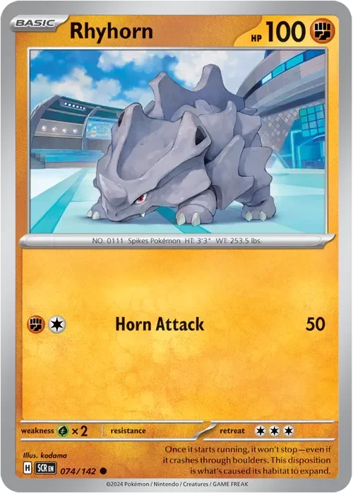 Producto - Rhyhorn - 074/142 - Stellar Crown
