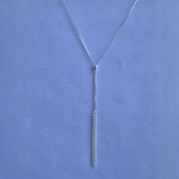 Producto - Gargantilla Corbatero de plata Lorna