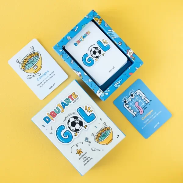 Producto - Dibujarte GOL - Juego de Cartas - Macuco Art - 4