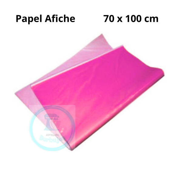 Producto - Papel Afiche Fucsia 70 x 100 cm