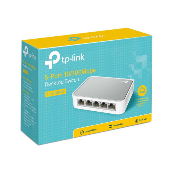 Producto - SWITCH TP-LINK 5 PORT 10/100 SF1005D